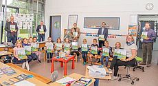 Gruppenbild aus einer Schulklasse