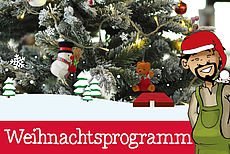 Plakat für das Weihnachtsprogramm
