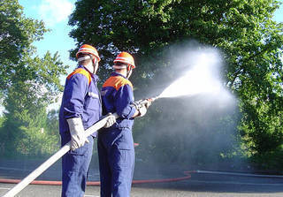 Jugendfeuerwehrmänner