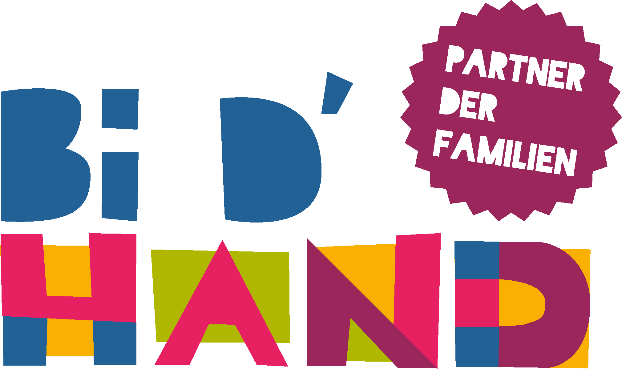 Bidhand logo partner der familien
