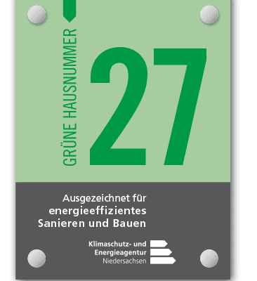 Bild der Grünen Hausnummer