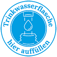 Trinkwasserflasche hier auffüllen WEB