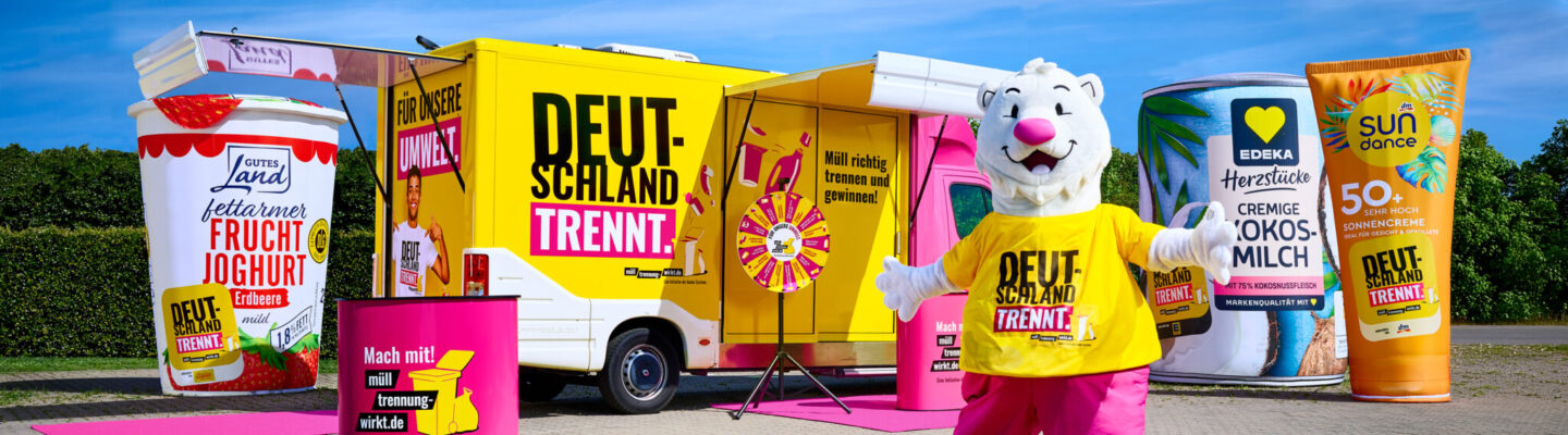 Aktion "Deutschland trennt " Initiative "Mülltrennung wirkt"