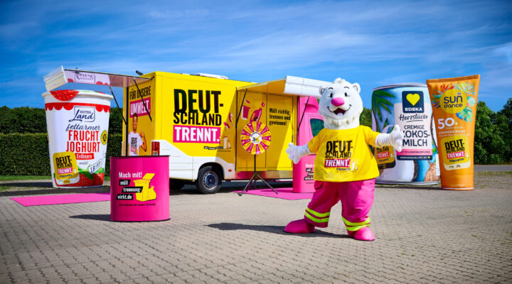 Aktion "Deutschland trennt " Initiative "Mülltrennung wirkt"
